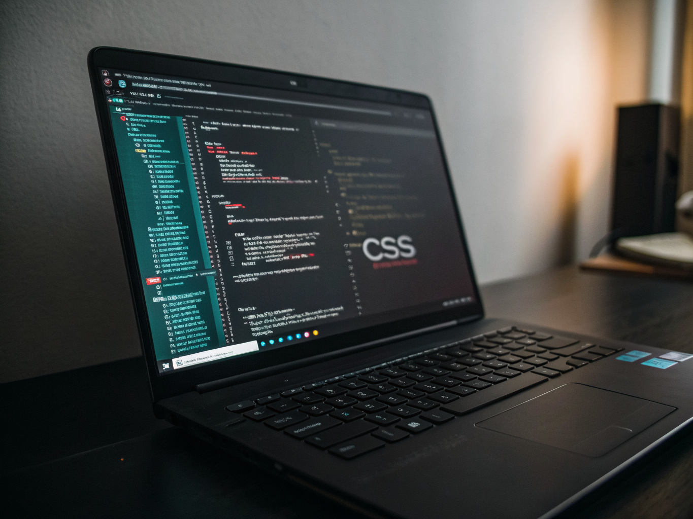 Clean code editor interface showing generated HTML structure